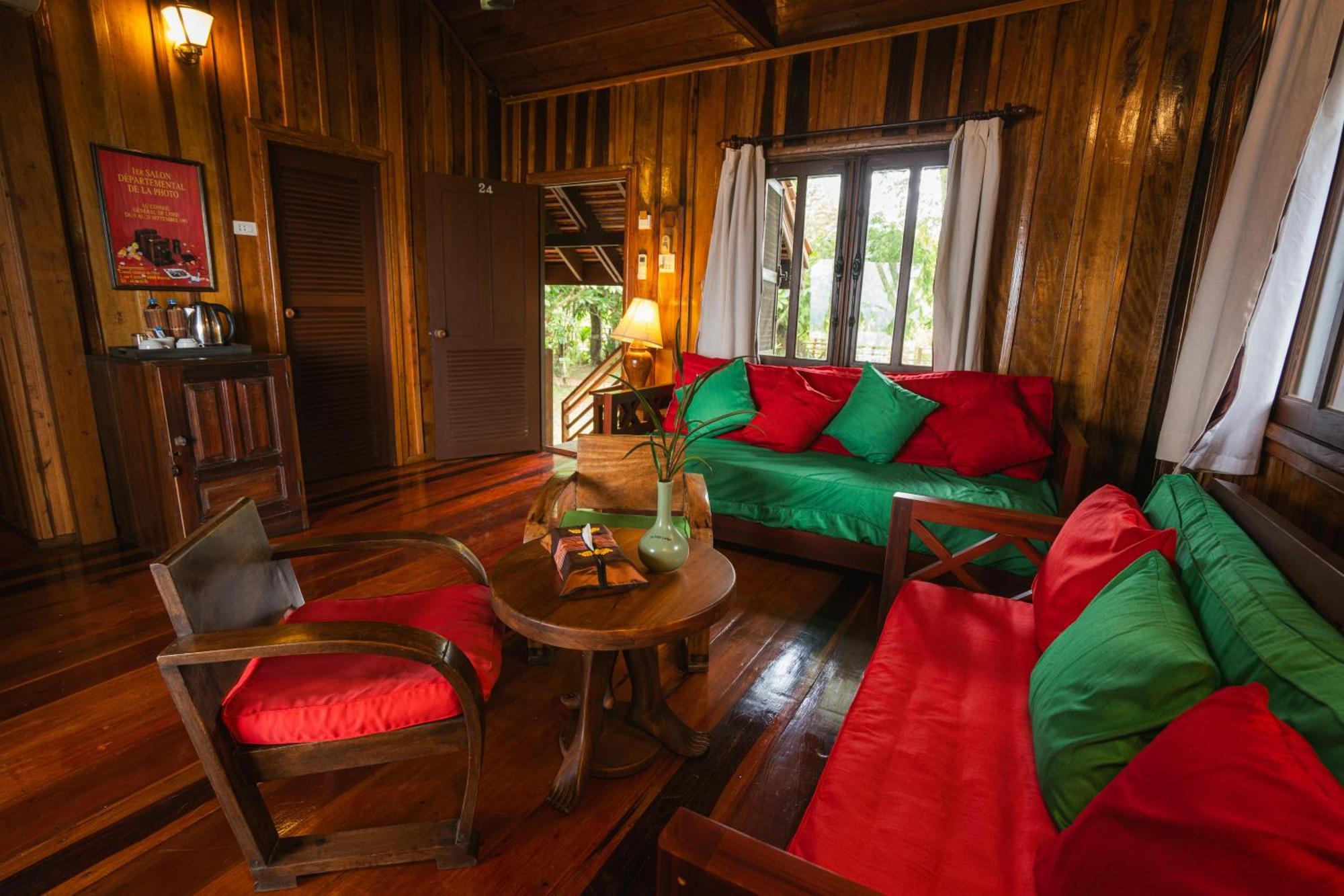 La Folie Lodge Champasak Esterno foto
