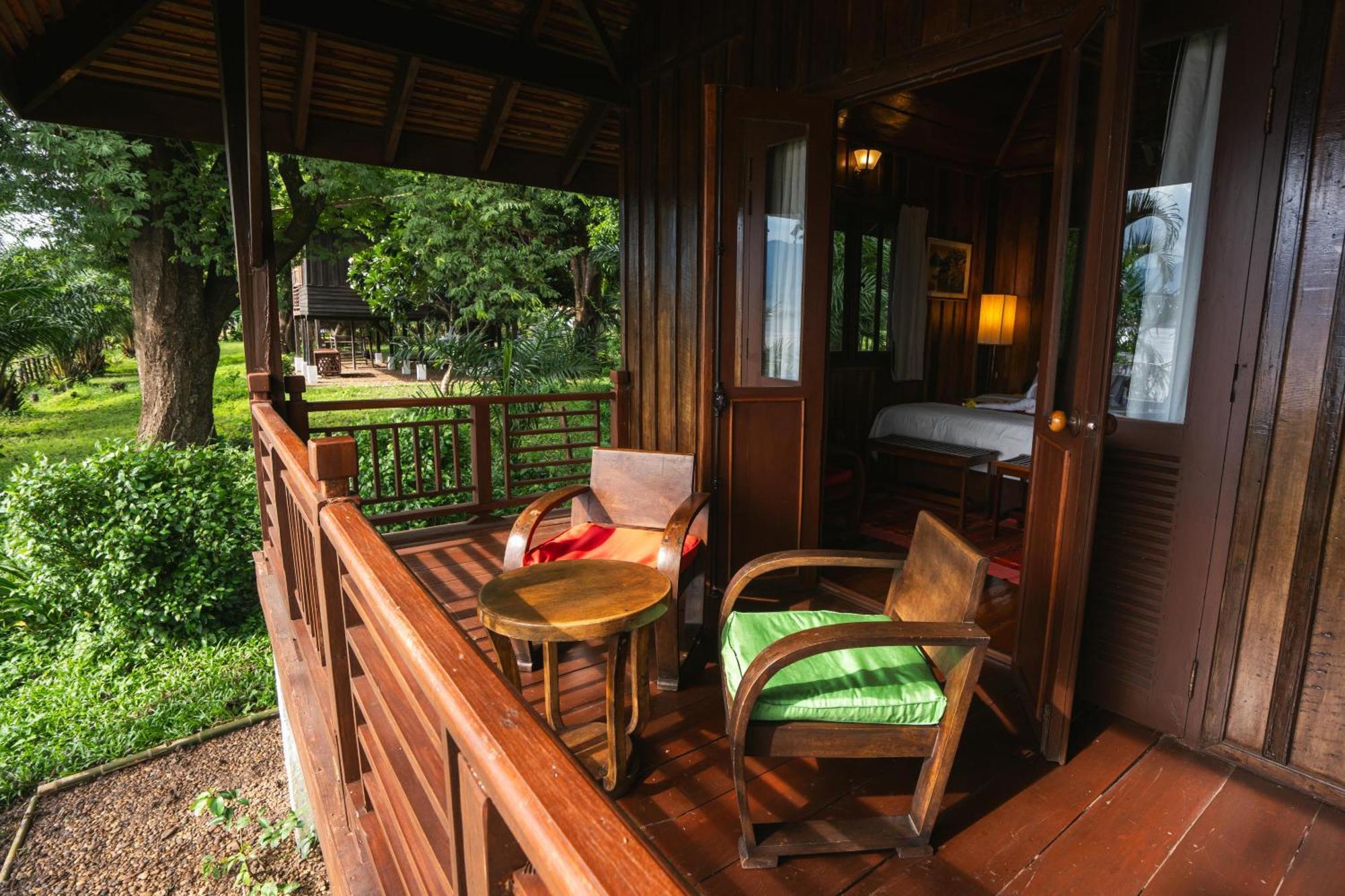 La Folie Lodge Champasak Esterno foto