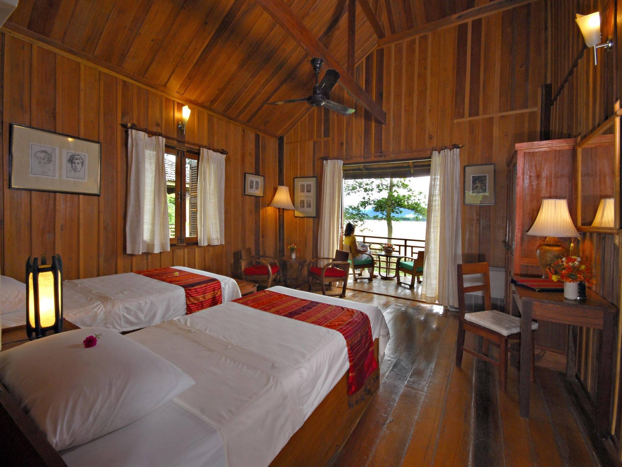 La Folie Lodge Champasak Esterno foto