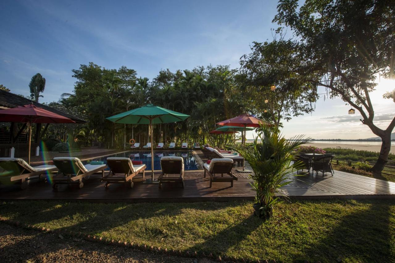 La Folie Lodge Champasak Esterno foto